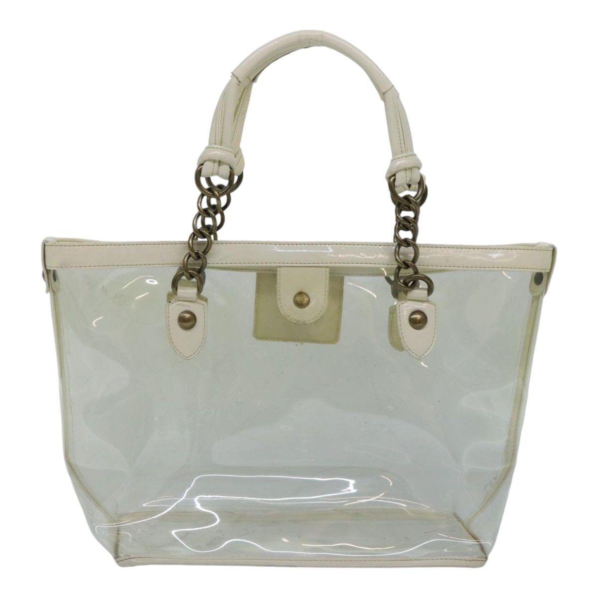 Burberry Transparent Vinyl Shoulder Bag (Pre-Owned) Size ONE SIZE - 2 Thumbnail