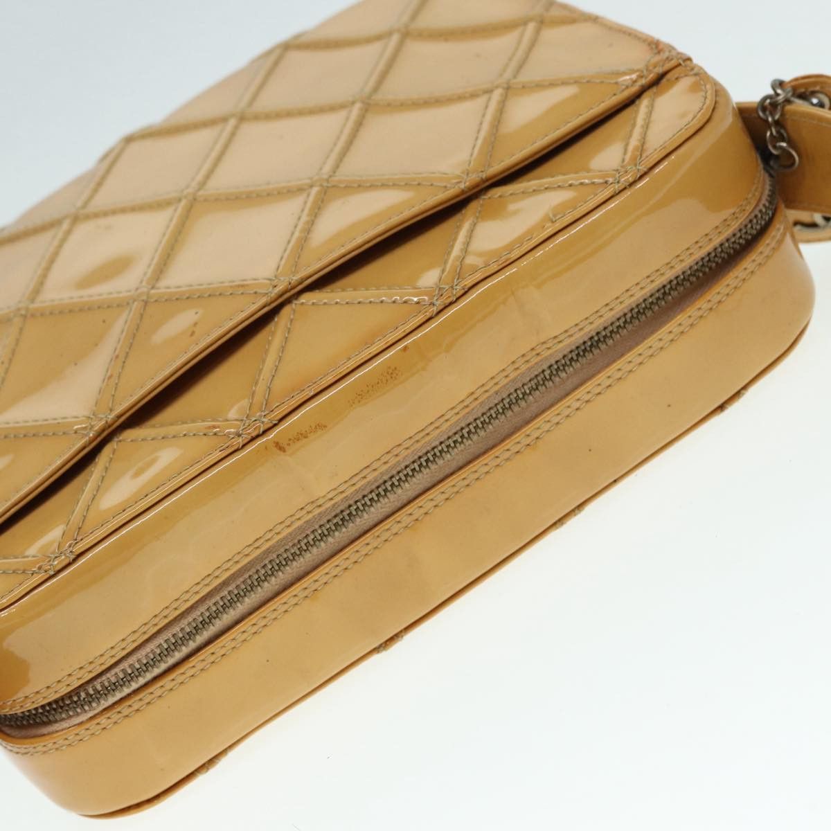 Chanel Yellow Leather Shoulder Bag (Pre-Owned) Size ONE SIZE - 11 Thumbnail