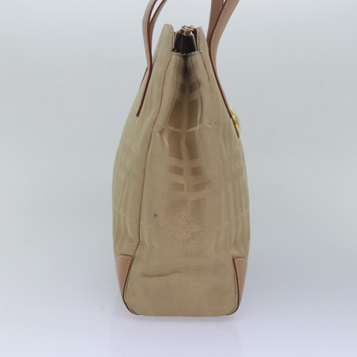 Burberry Beige Canvas Shoulder Bag (Pre-Owned) Size ONE SIZE - 8 Thumbnail