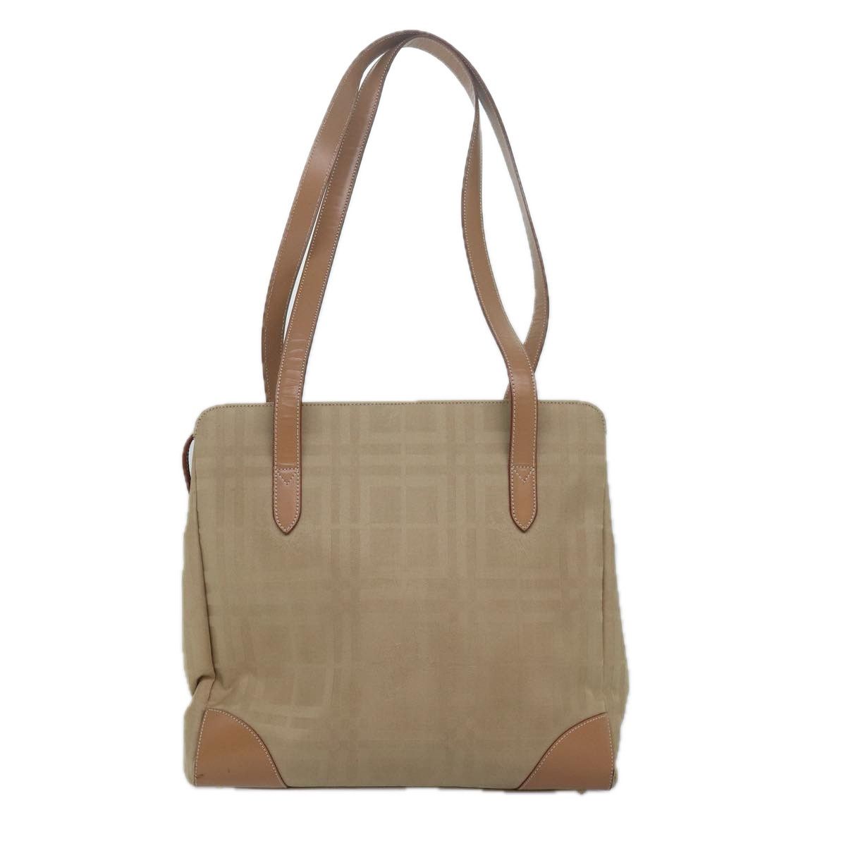 Burberry Beige Canvas Shoulder Bag (Pre-Owned) Size ONE SIZE - 2 Thumbnail