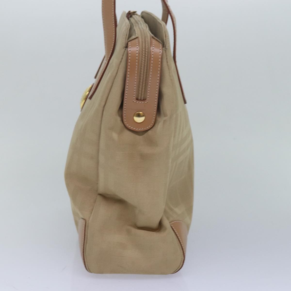 Burberry Beige Canvas Shoulder Bag (Pre-Owned) Size ONE SIZE - 9 Thumbnail
