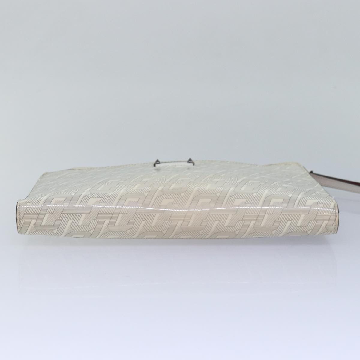 Christian Louboutin White Leather Clutch Bag (Pre-Owned) Size ONE SIZE - 3 Thumbnail