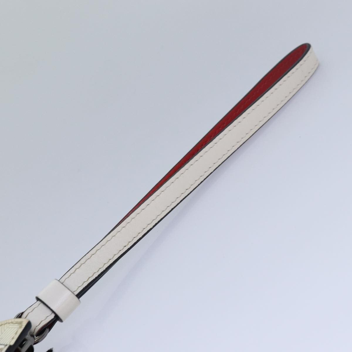 Christian Louboutin White Leather Clutch Bag (Pre-Owned) Size ONE SIZE - 11 Thumbnail