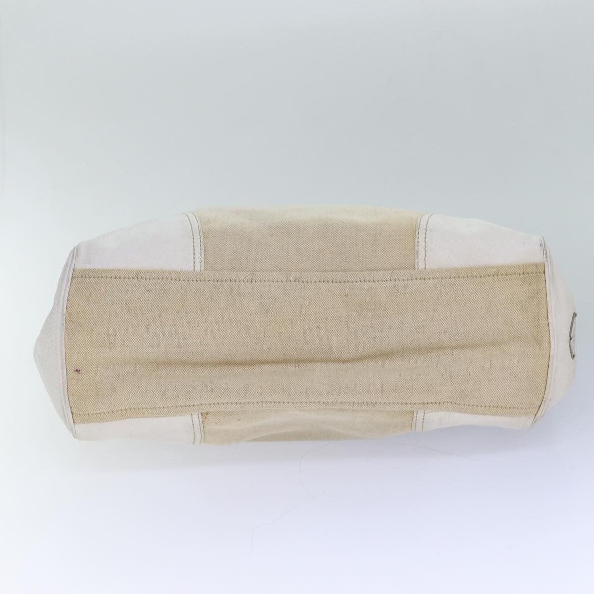 Prada Beige Canvas Shoulder Bag (Pre-Owned) Size ONE SIZE - 3 Thumbnail