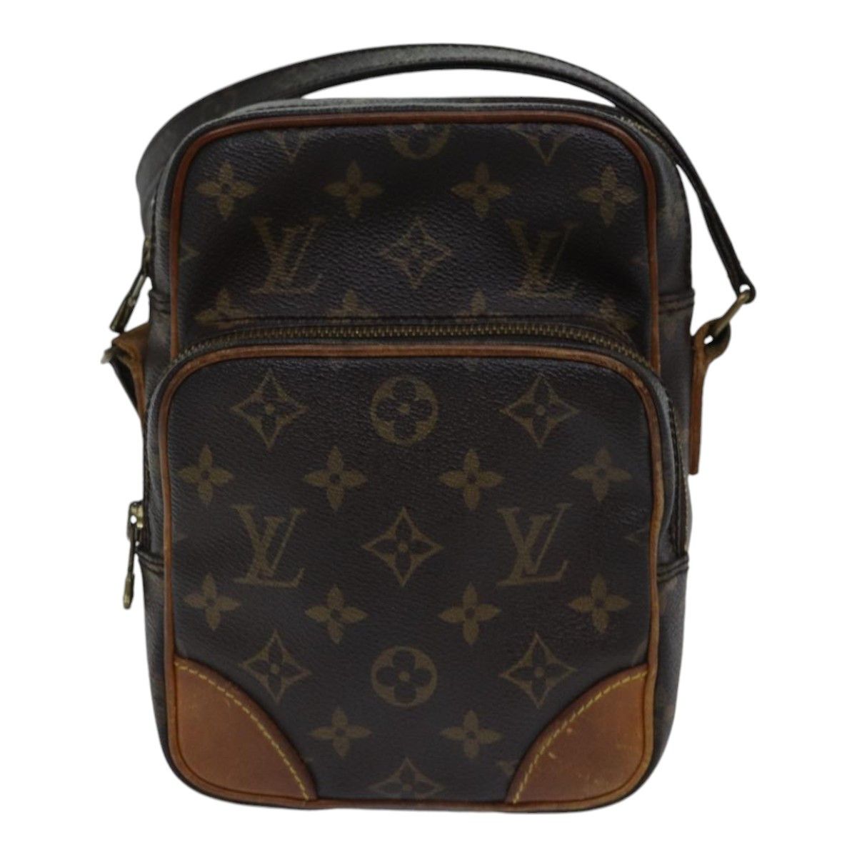 Louis Vuitton Amazon Brown Canvas Shoulder Bag (Pre-Owned) Size ONE SIZE - 12 Thumbnail