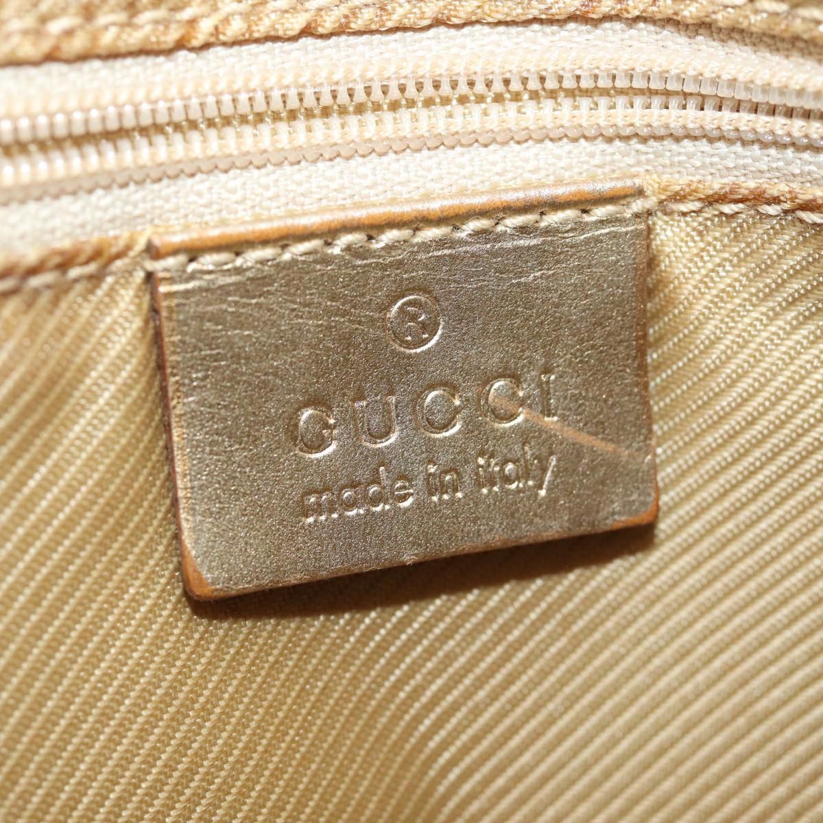 Gucci Bowling Blue Canvas Handbag (Pre-Owned) Size ONE SIZE - 8 Thumbnail
