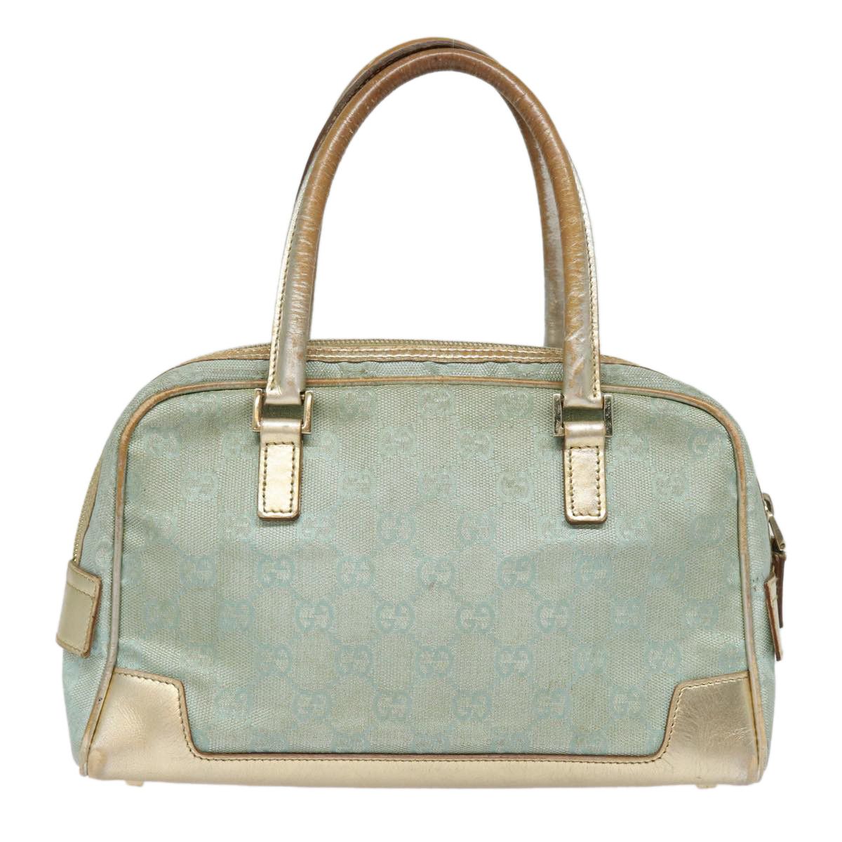 Gucci Bowling Blue Canvas Handbag (Pre-Owned) Size ONE SIZE - 2 Thumbnail