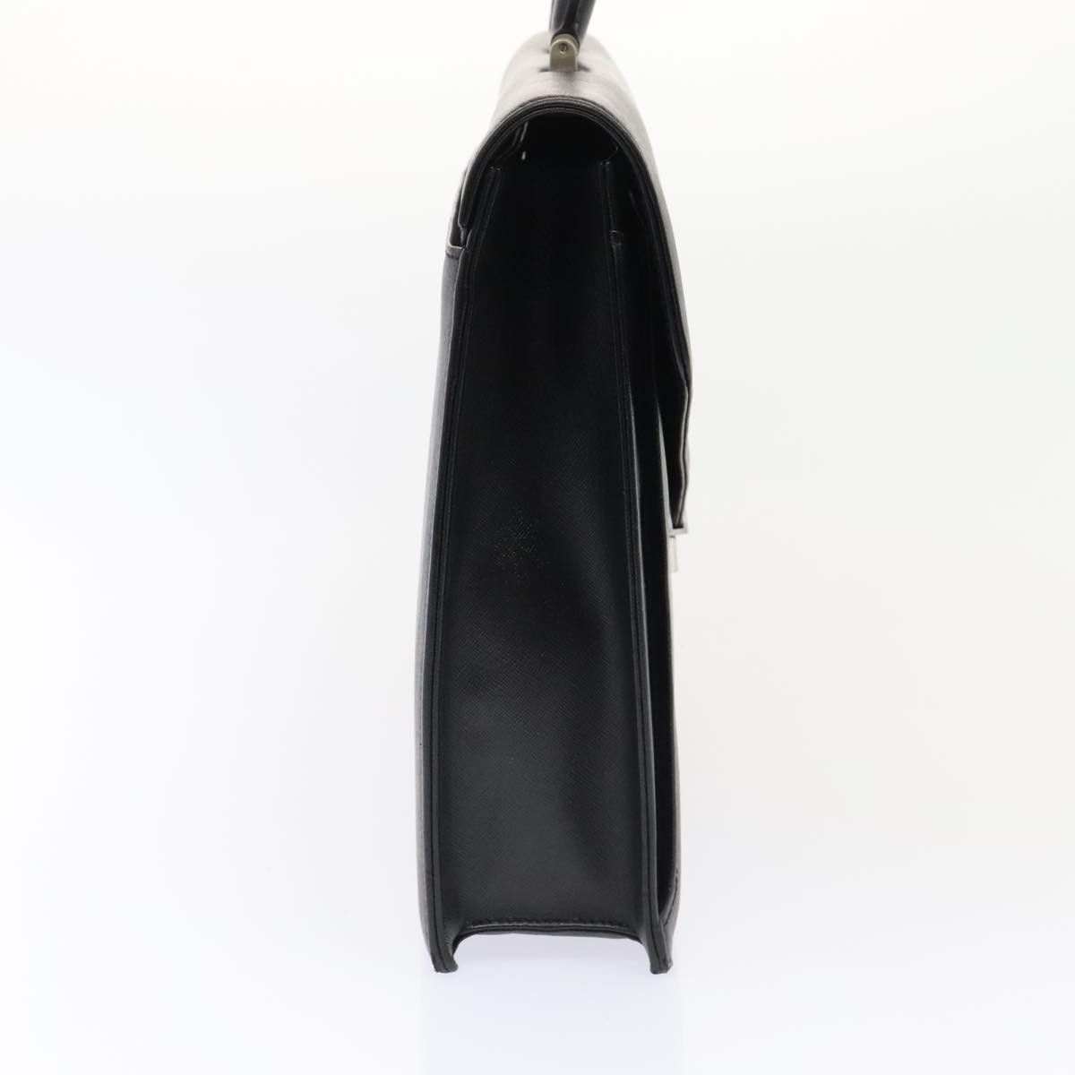 Burberry Black Leather Briefcase Bag (Pre-Owned) Size ONE SIZE - 4 Thumbnail