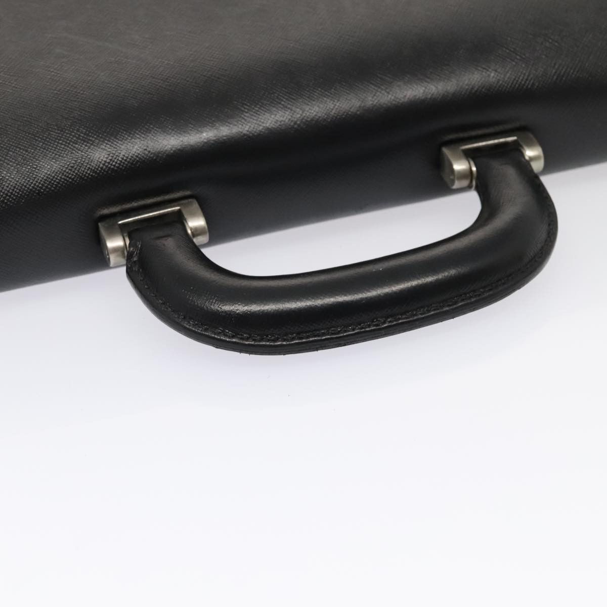Burberry Black Leather Briefcase Bag (Pre-Owned) Size ONE SIZE - 5 Thumbnail