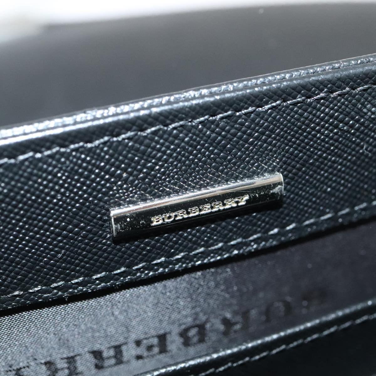 Burberry Black Leather Briefcase Bag (Pre-Owned) Size ONE SIZE - 15 Thumbnail