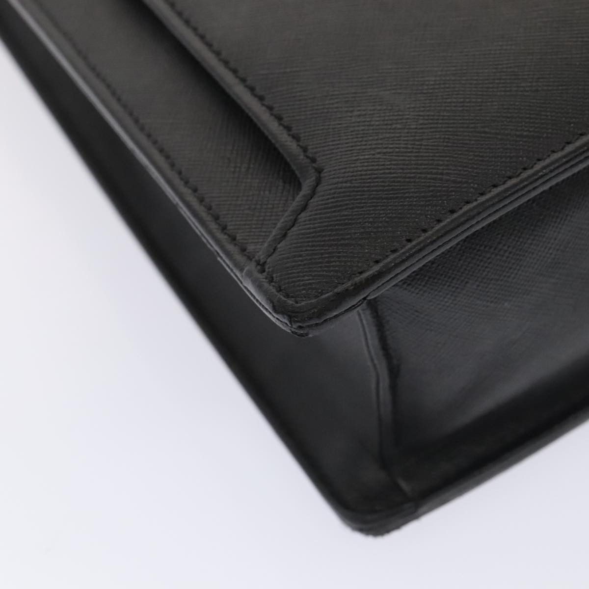 Burberry Black Leather Briefcase Bag (Pre-Owned) Size ONE SIZE - 11 Thumbnail