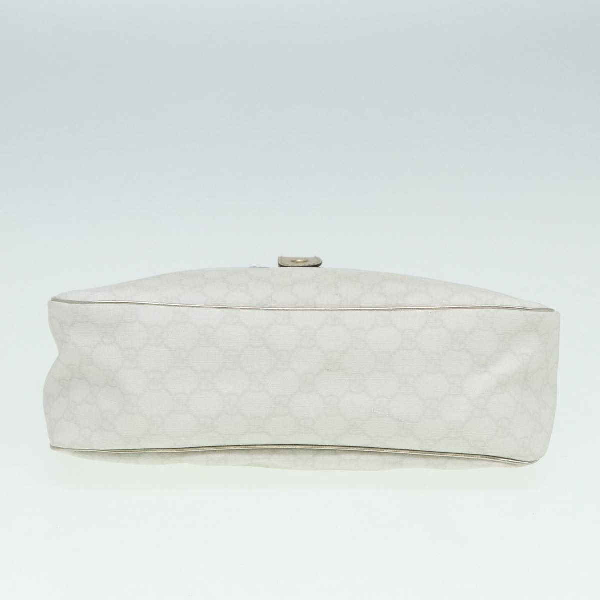 Gucci Supreme Gg White Leather Shoulder Bag (Pre-Owned) Size ONE SIZE - 3 Thumbnail