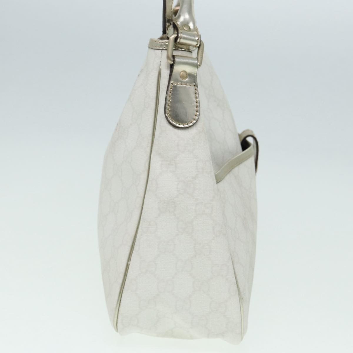 Gucci Supreme Gg White Leather Shoulder Bag (Pre-Owned) Size ONE SIZE - 10 Thumbnail