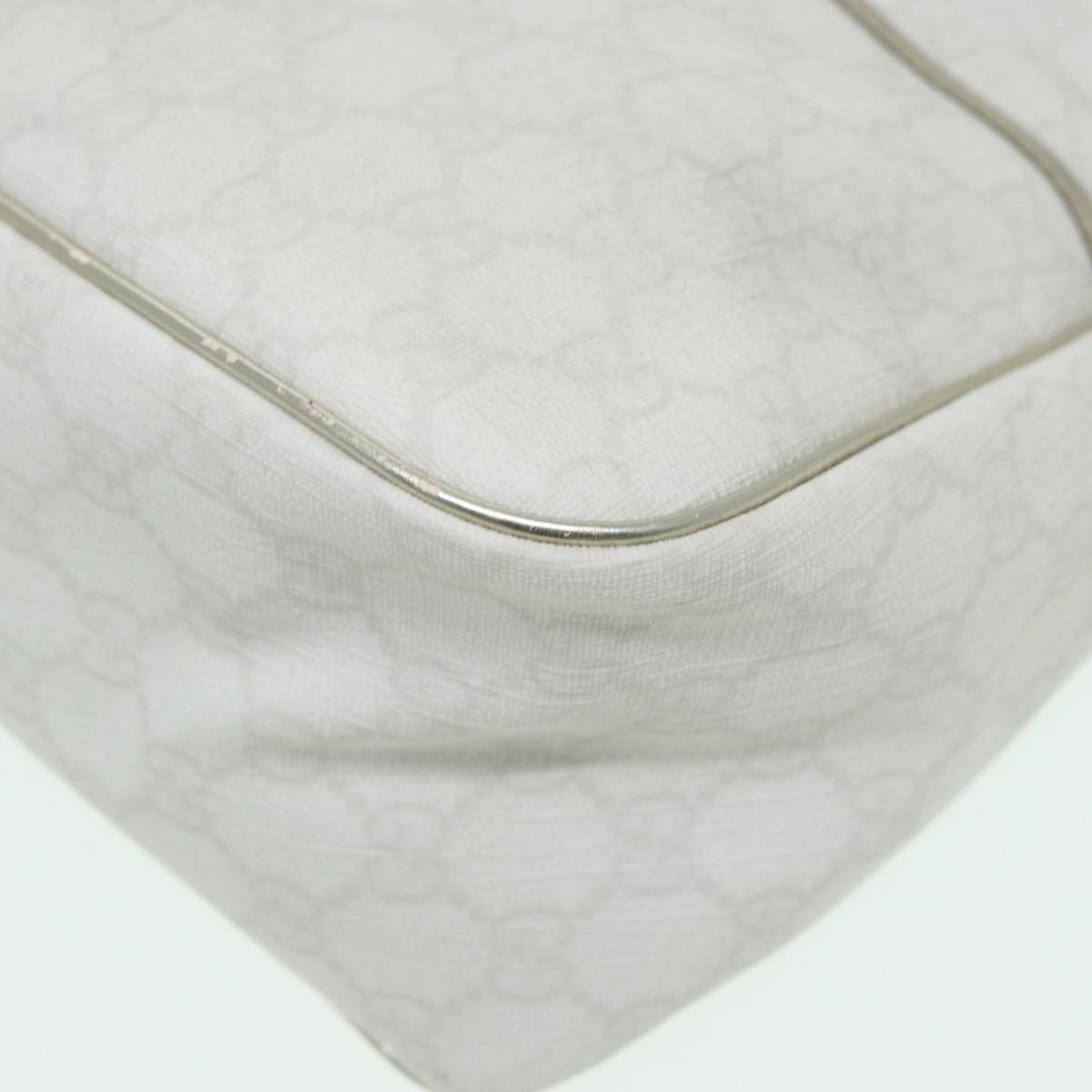 Gucci Supreme Gg White Leather Shoulder Bag (Pre-Owned) Size ONE SIZE - 14 Thumbnail