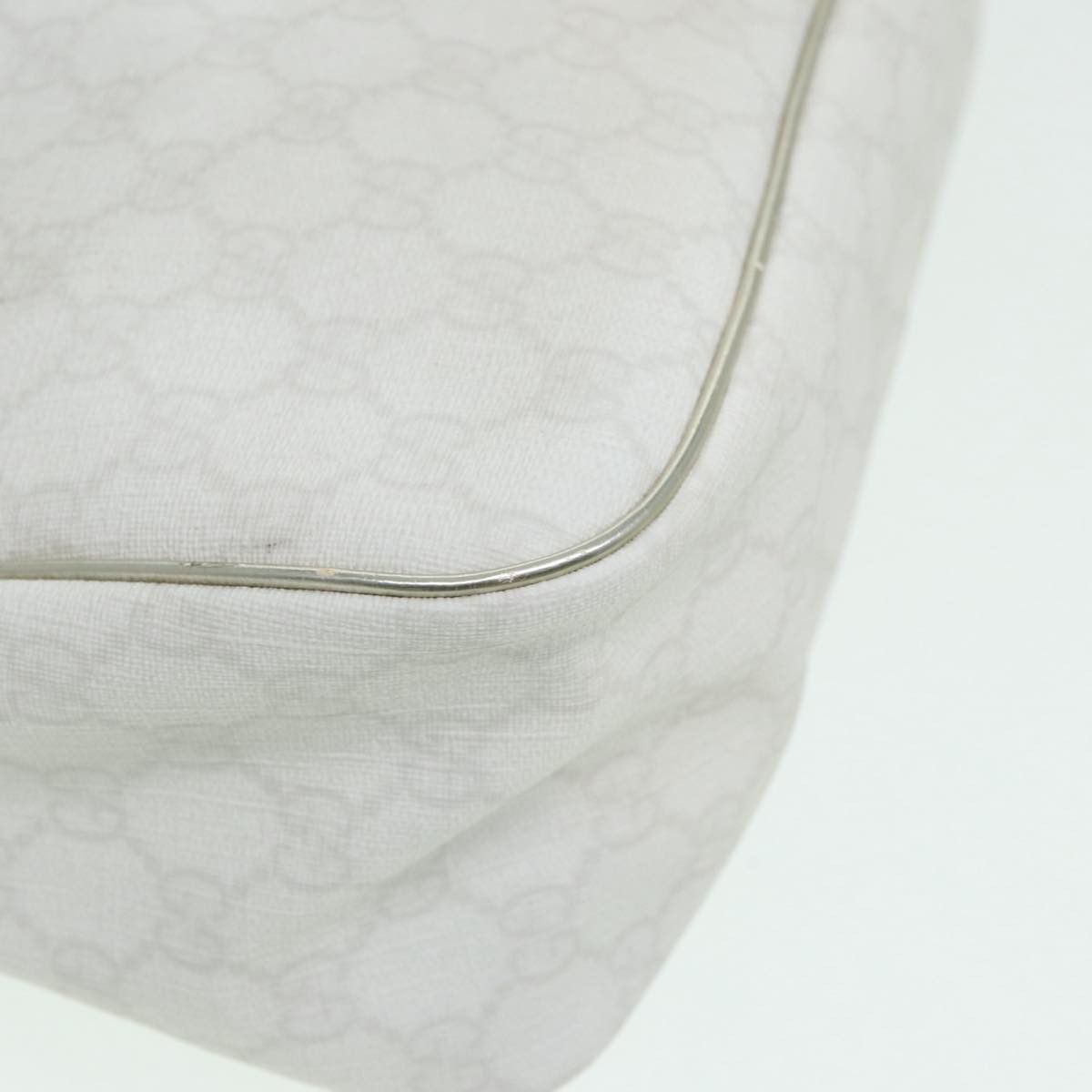 Gucci Supreme Gg White Leather Shoulder Bag (Pre-Owned) Size ONE SIZE - 13 Thumbnail