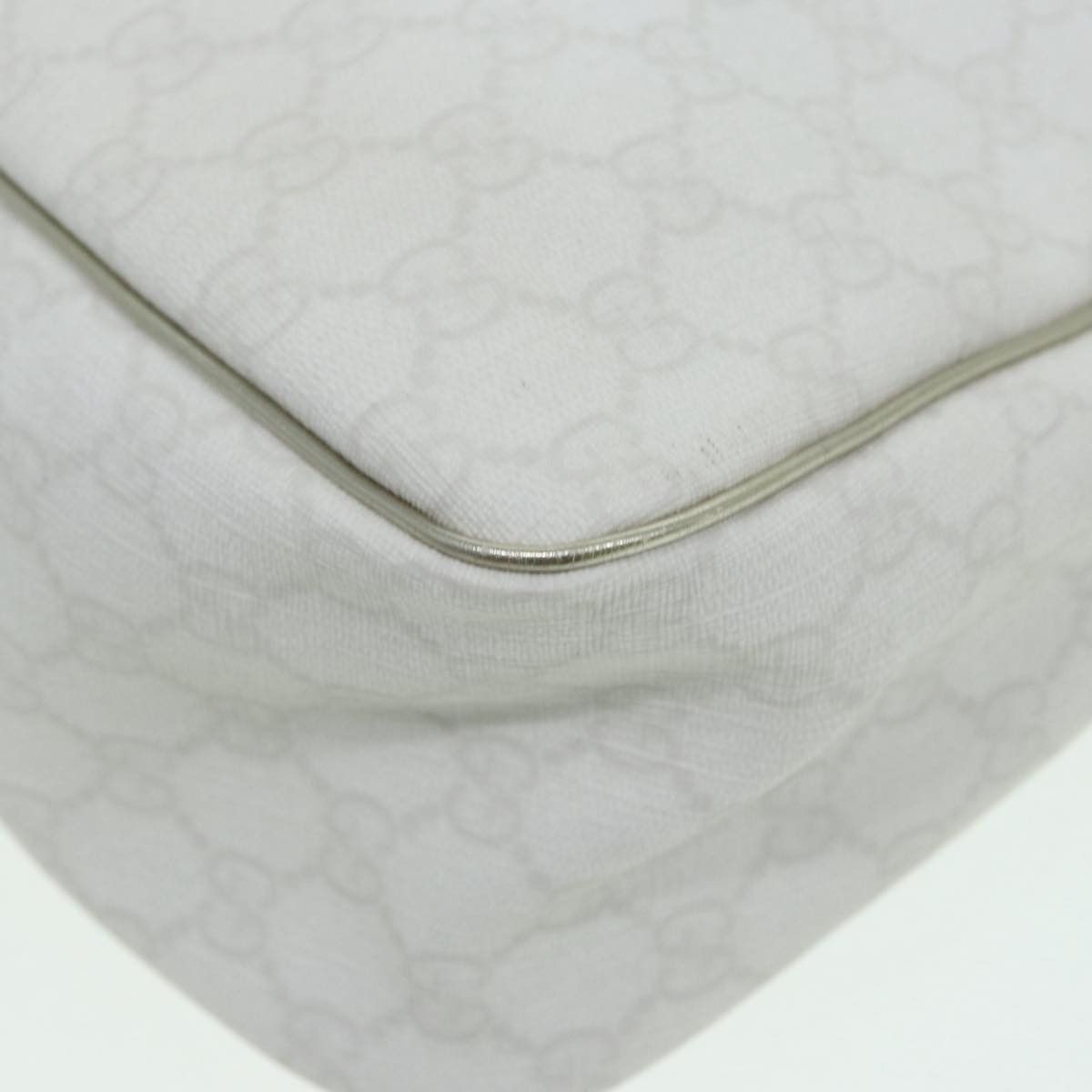 Gucci Supreme Gg White Leather Shoulder Bag (Pre-Owned) Size ONE SIZE - 16 Thumbnail