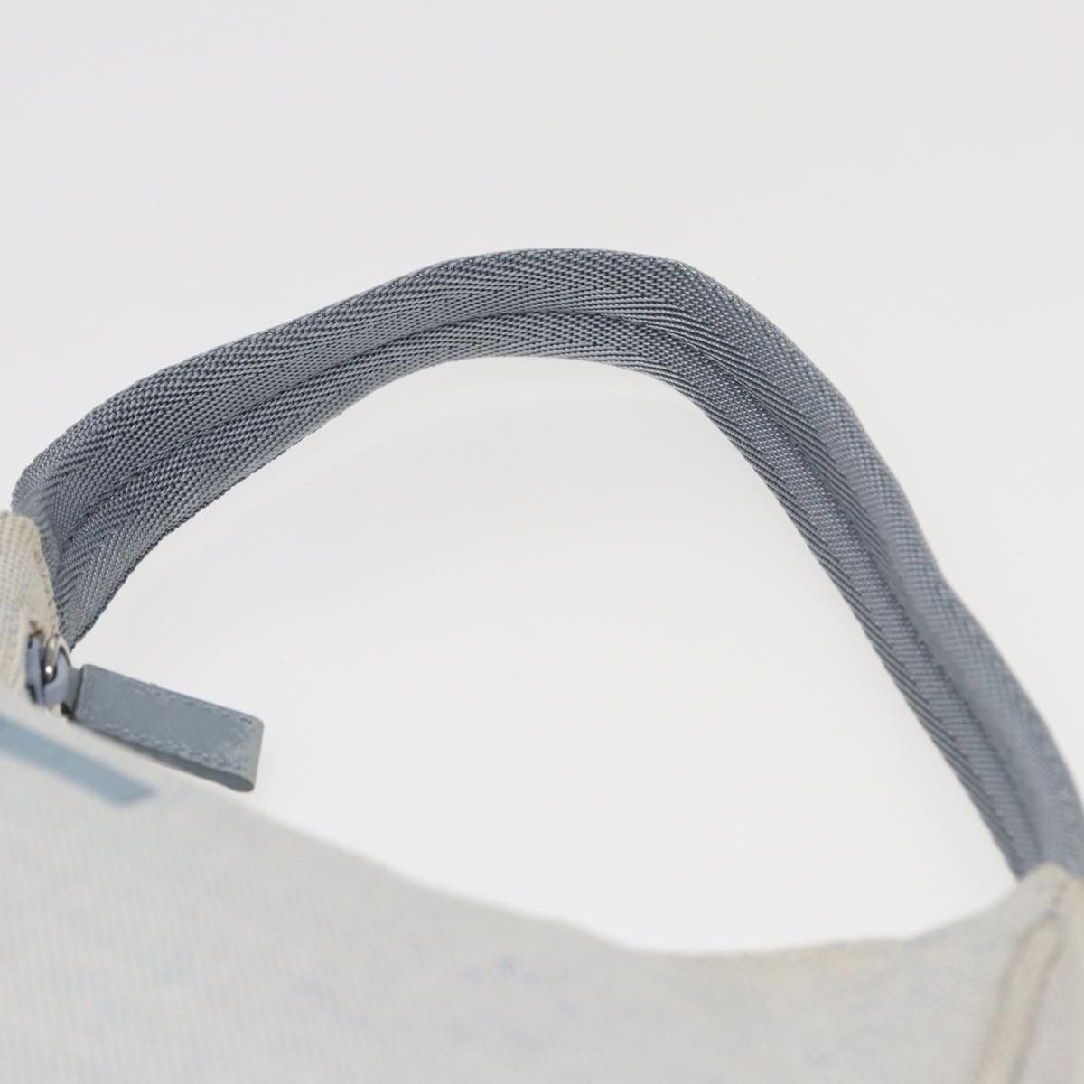 Prada Re-Edition Grey Canvas Clutch Bag (Pre-Owned) Size ONE SIZE - 15 Thumbnail