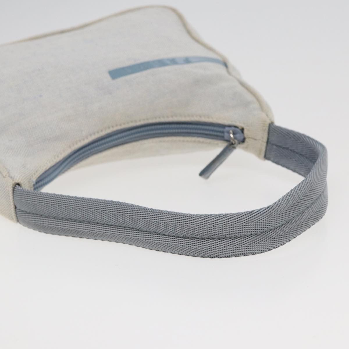 Prada Re-Edition Grey Canvas Clutch Bag (Pre-Owned) Size ONE SIZE - 4 Thumbnail