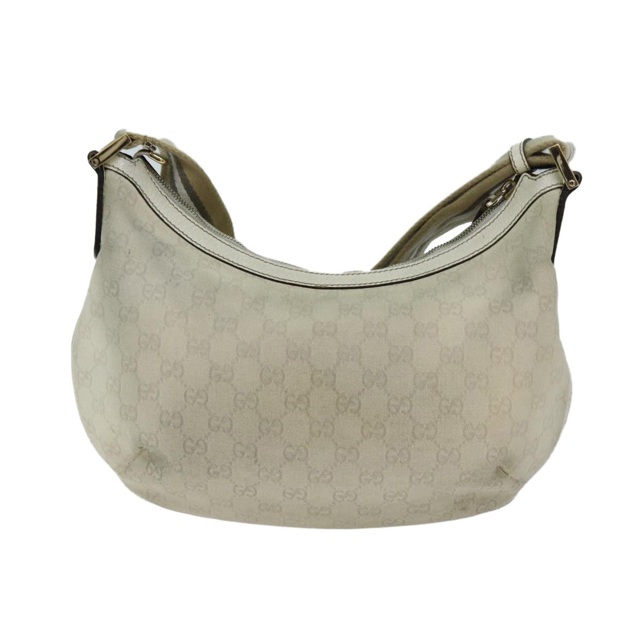 Gucci Sherry Beige Canvas Shoulder Bag (Pre-Owned) Size ONE SIZE - 2 Thumbnail