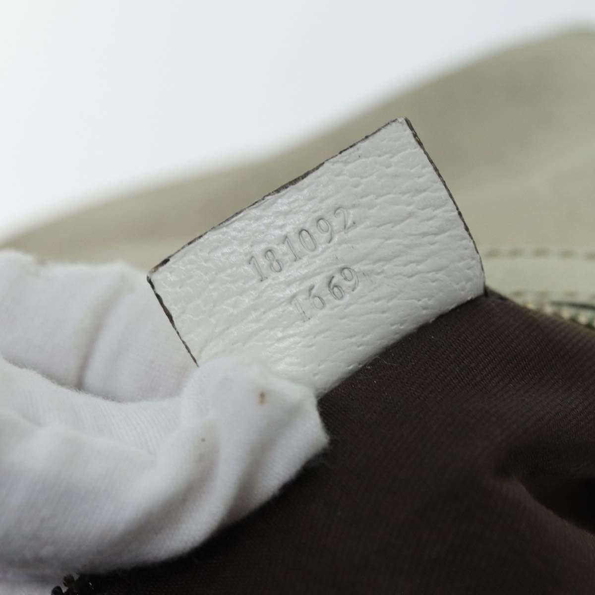 Gucci Sherry Beige Canvas Shoulder Bag (Pre-Owned) Size ONE SIZE - 6 Thumbnail
