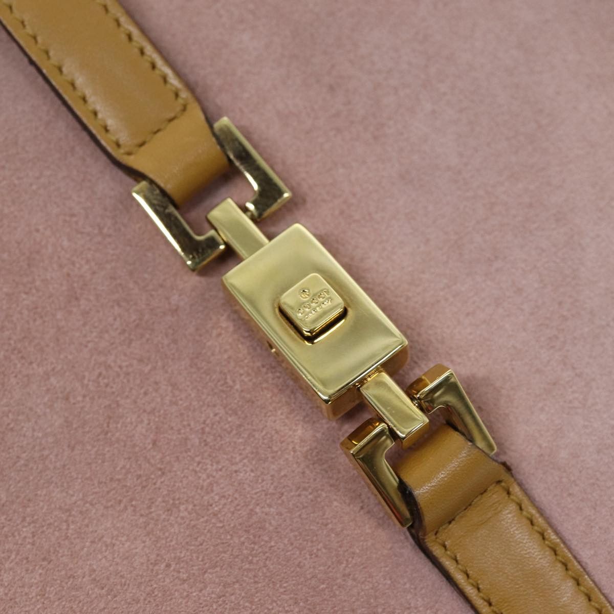 Gucci Jackie Pink Suede Handbag (Pre-Owned) Size ONE SIZE - 17 Thumbnail