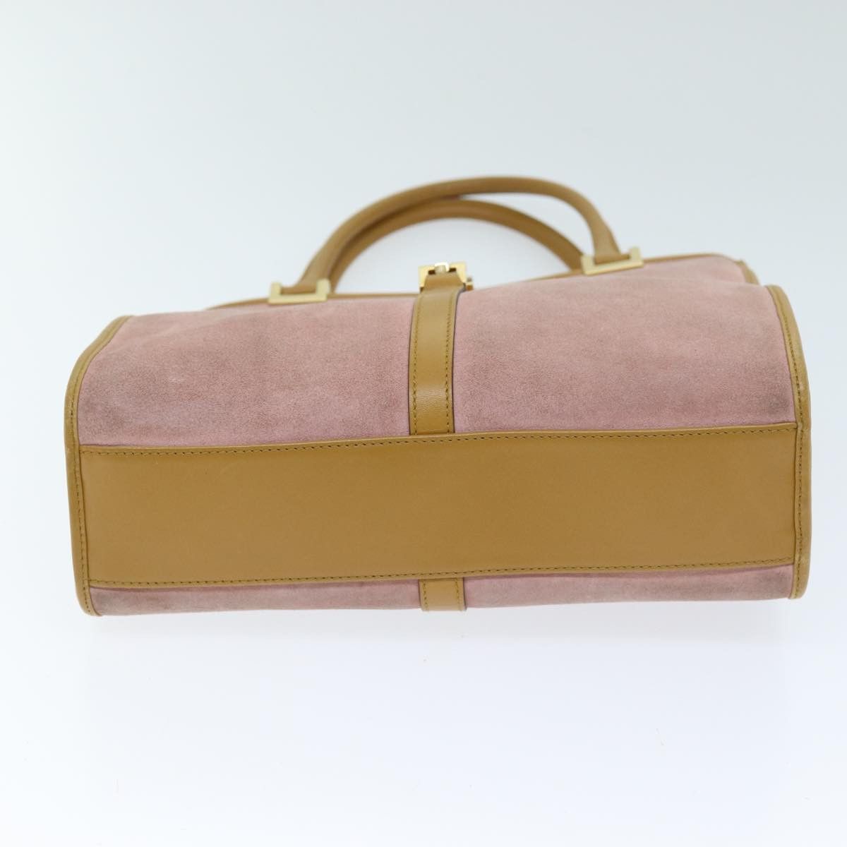 Gucci Jackie Pink Suede Handbag (Pre-Owned) Size ONE SIZE - 3 Thumbnail