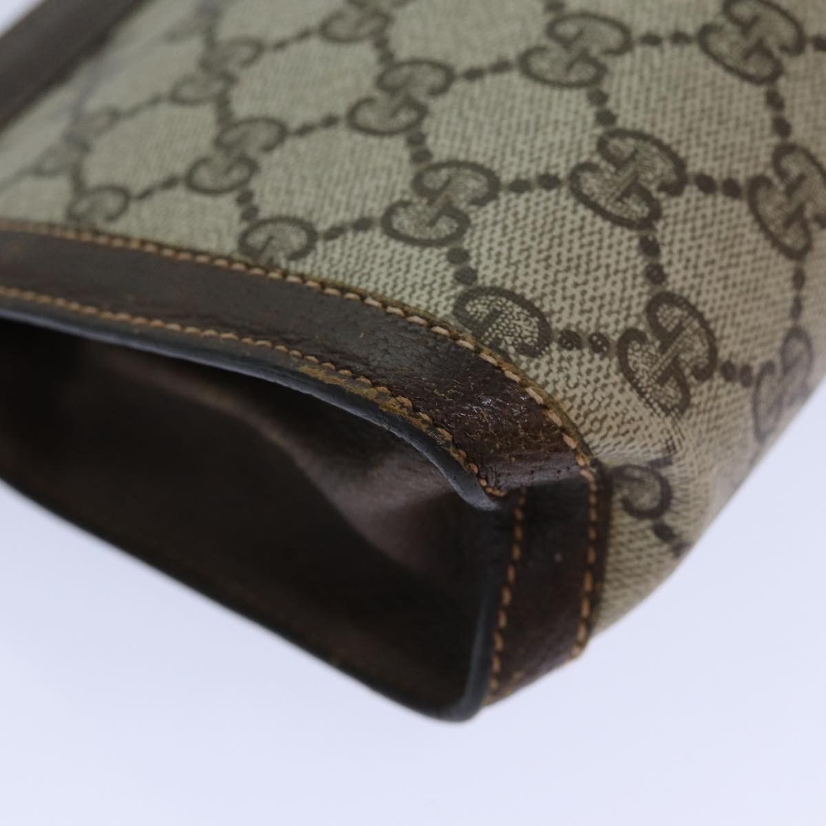 Gucci Gg Canvas Beige Canvas Clutch Bag (Pre-Owned) Size ONE SIZE - 11 Thumbnail