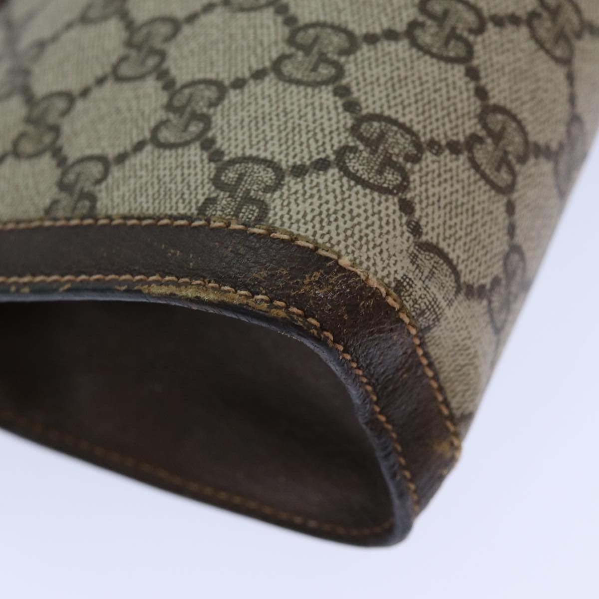 Gucci Gg Canvas Beige Canvas Clutch Bag (Pre-Owned) Size ONE SIZE - 13 Thumbnail