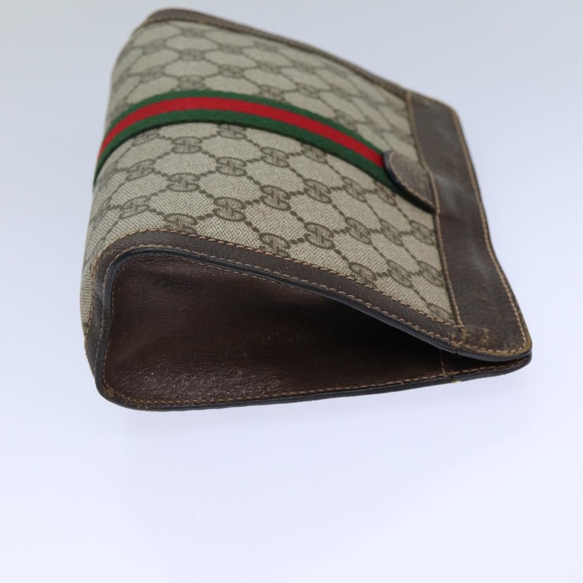Gucci Gg Canvas Beige Canvas Clutch Bag (Pre-Owned) Size ONE SIZE - 8 Thumbnail