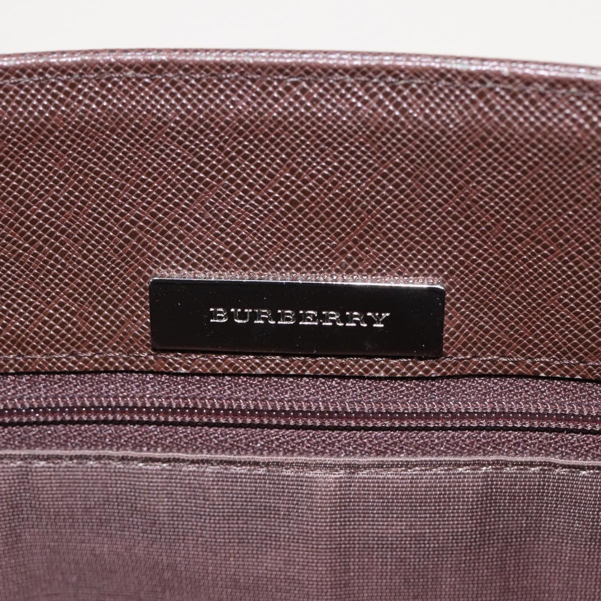 Burberry Nova Check Beige Canvas Tote Bag (Pre-Owned) Size ONE SIZE - 6 Thumbnail