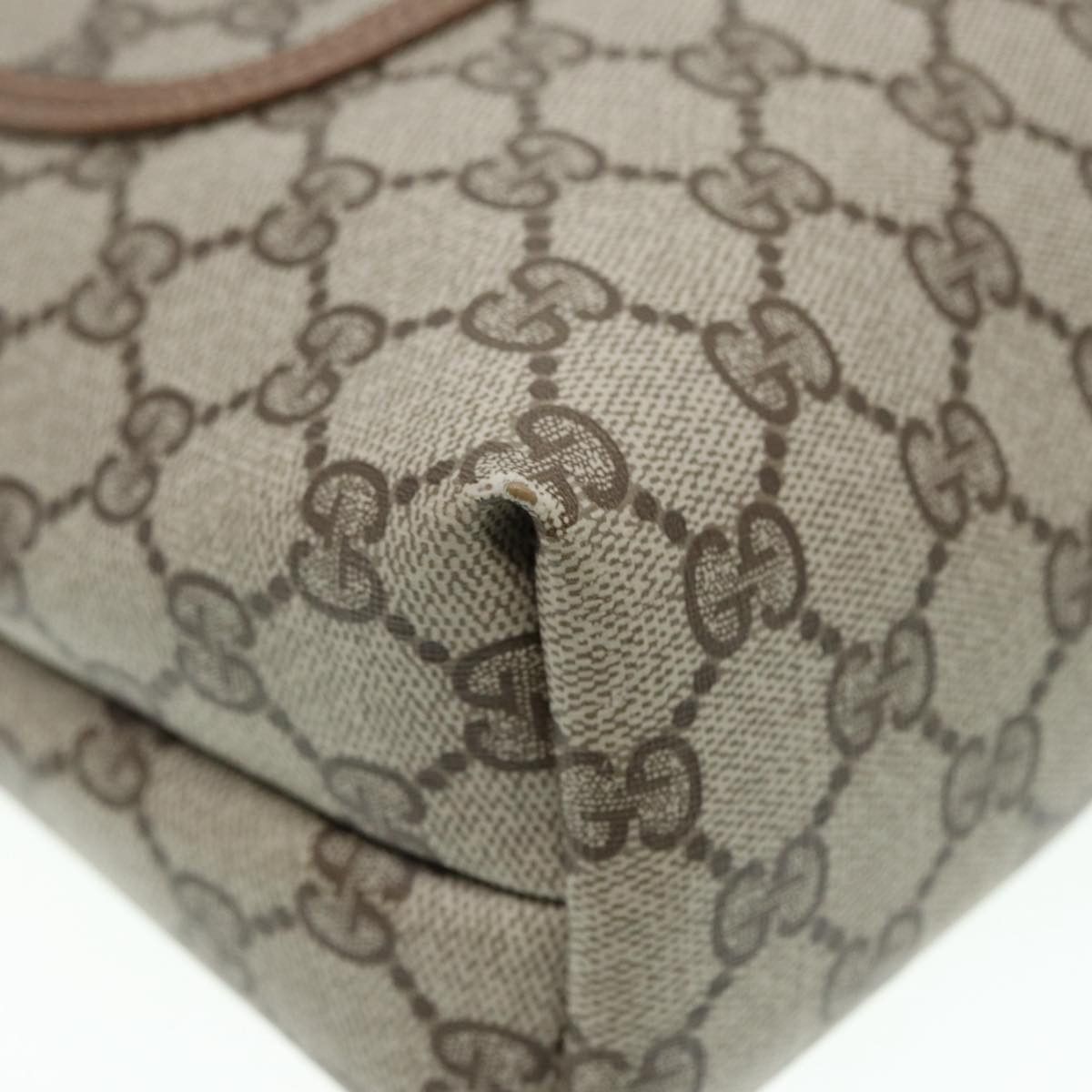 Gucci Gg Canvas Beige Canvas Tote Bag (Pre-Owned) Size ONE SIZE - 14 Thumbnail