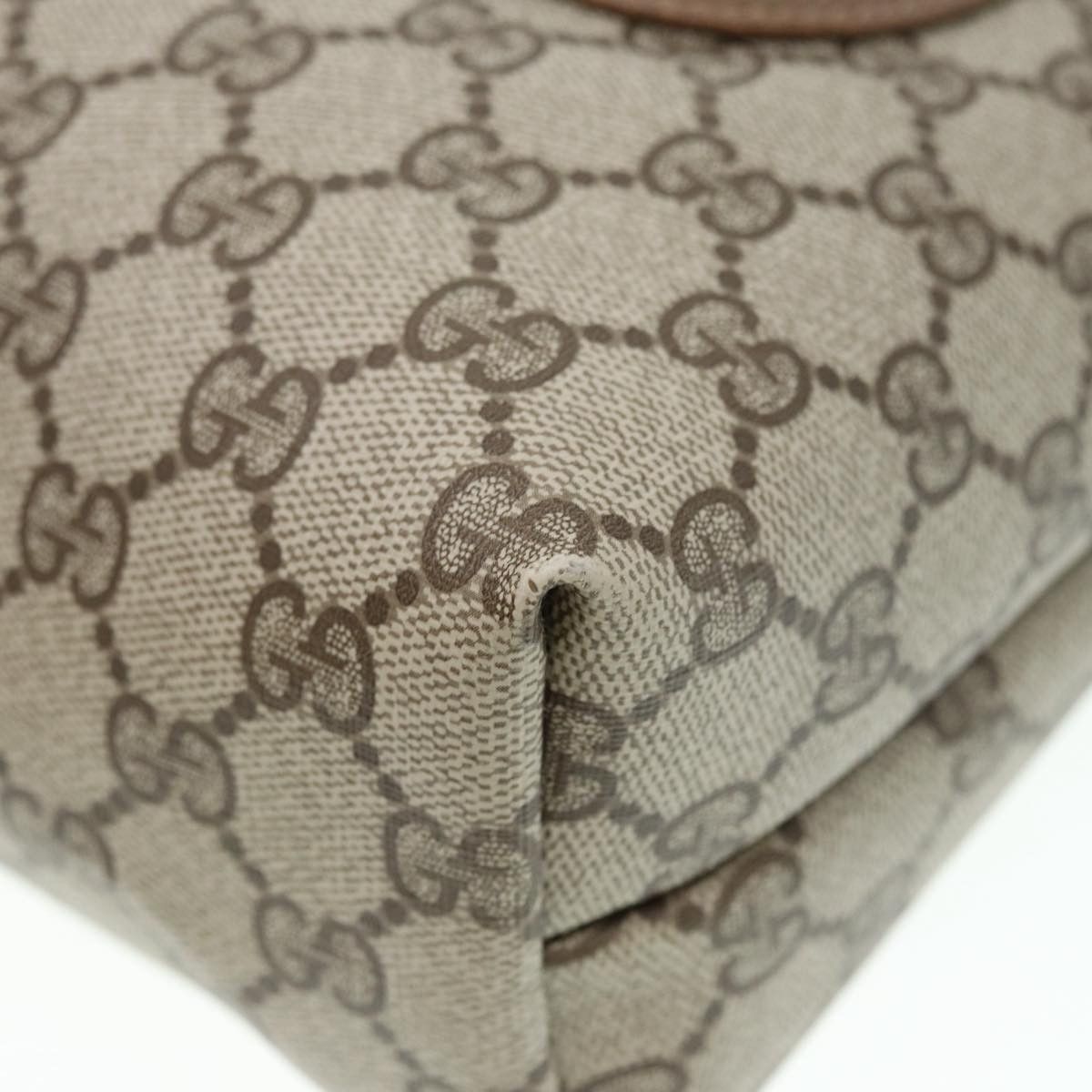 Gucci Gg Canvas Beige Canvas Tote Bag (Pre-Owned) Size ONE SIZE - 13 Thumbnail