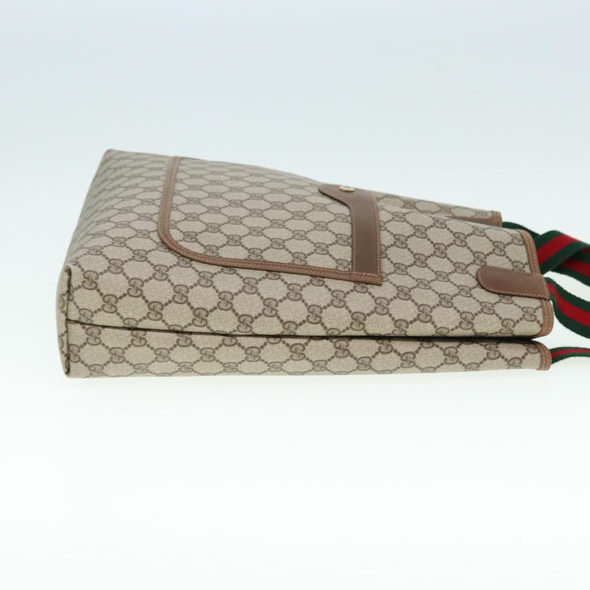 Gucci Gg Canvas Beige Canvas Tote Bag (Pre-Owned) Size ONE SIZE - 10 Thumbnail
