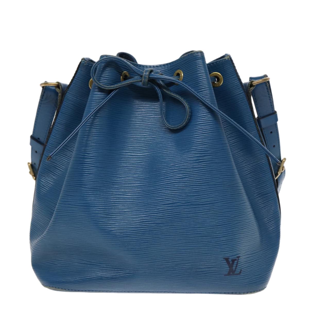 Louis Vuitton Noe Blue Leather Shoulder Bag (Pre-Owned) Size ONE SIZE - 14 Thumbnail
