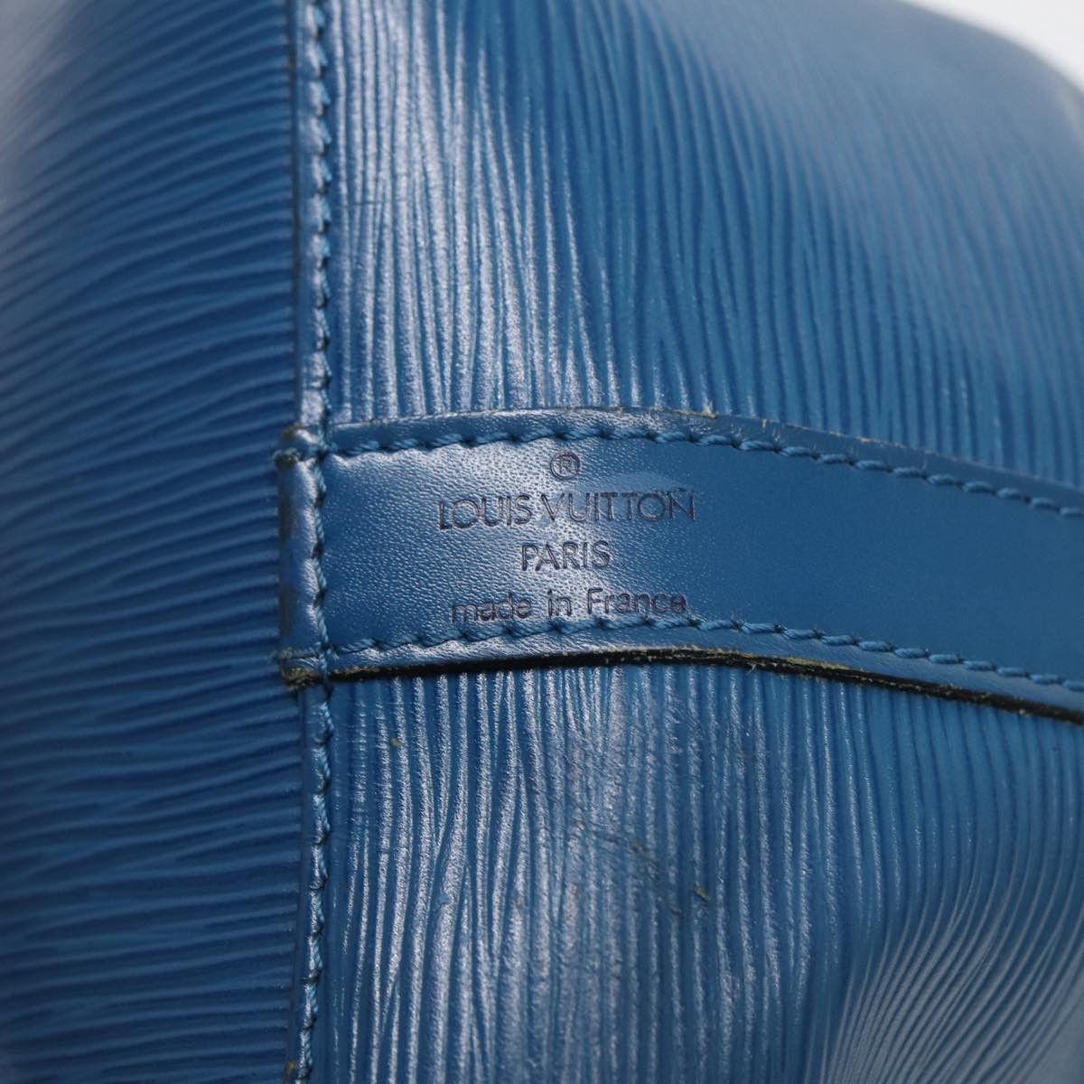 Louis Vuitton Noe Blue Leather Shoulder Bag (Pre-Owned) Size ONE SIZE - 9 Thumbnail
