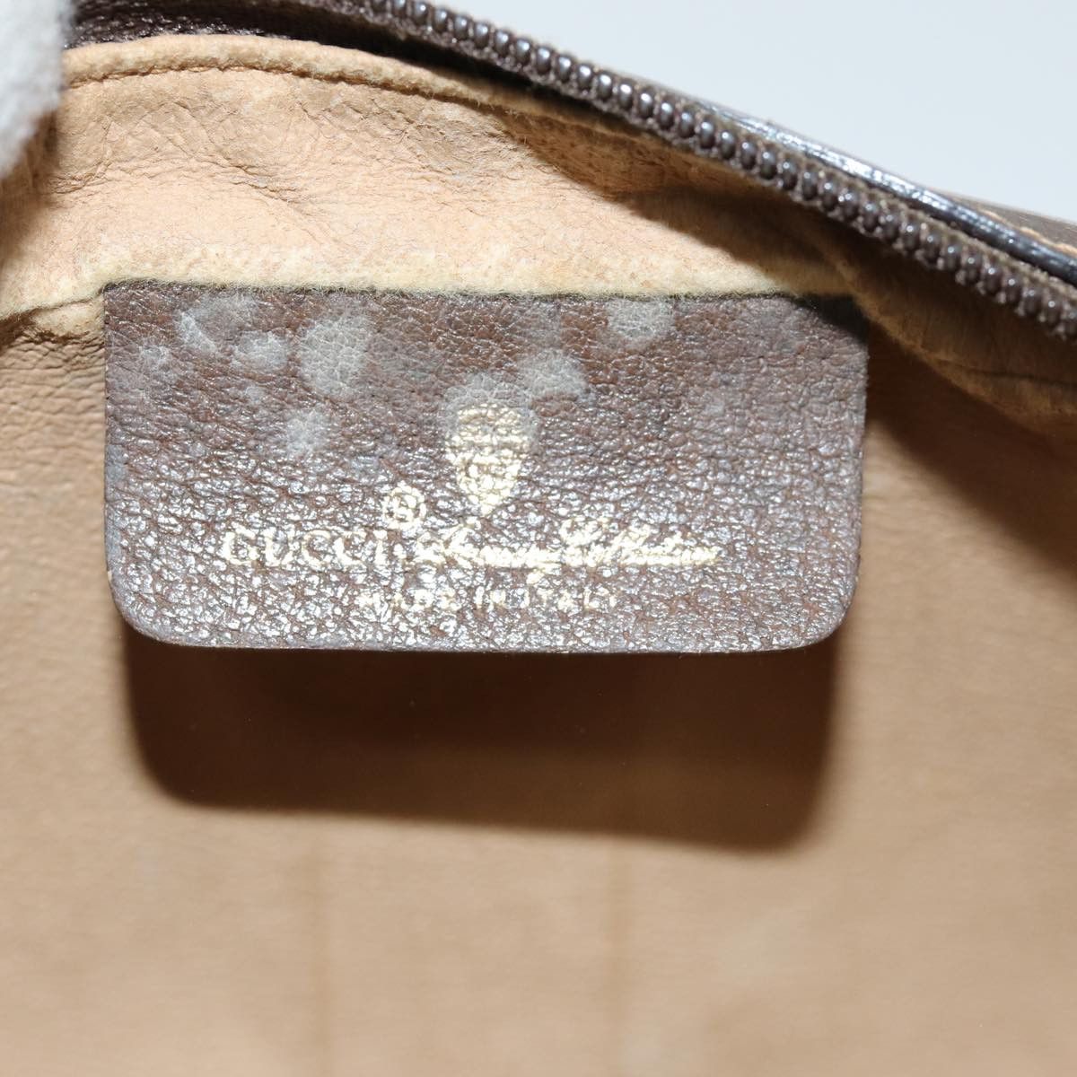 Gucci Sherry Beige Canvas Clutch Bag (Pre-Owned) Size ONE SIZE - 7 Thumbnail