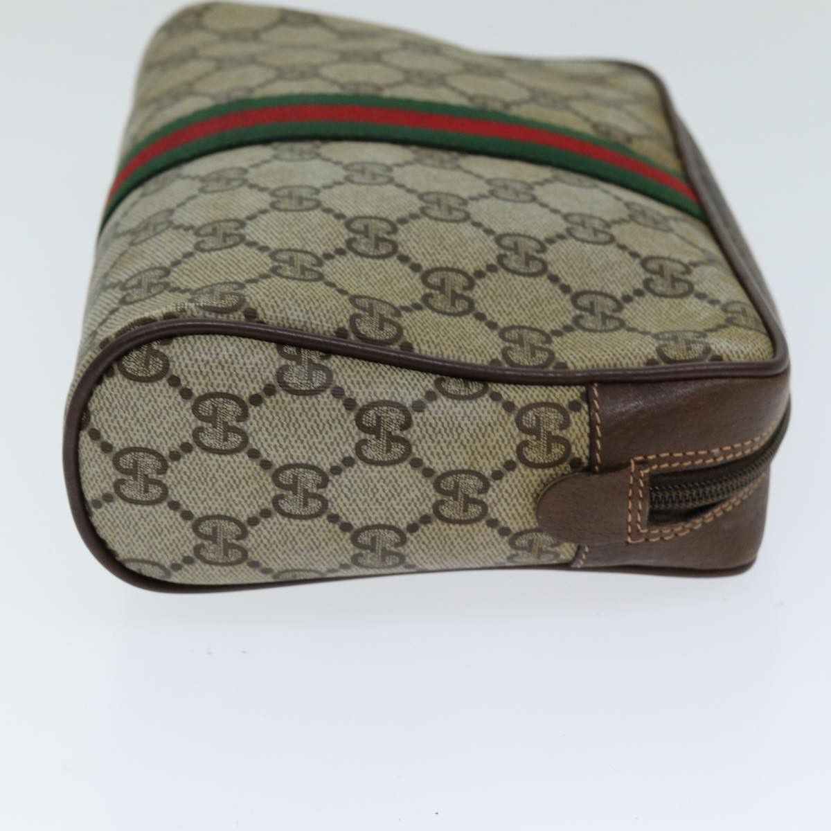 Gucci Sherry Beige Canvas Clutch Bag (Pre-Owned) Size ONE SIZE - 11 Thumbnail