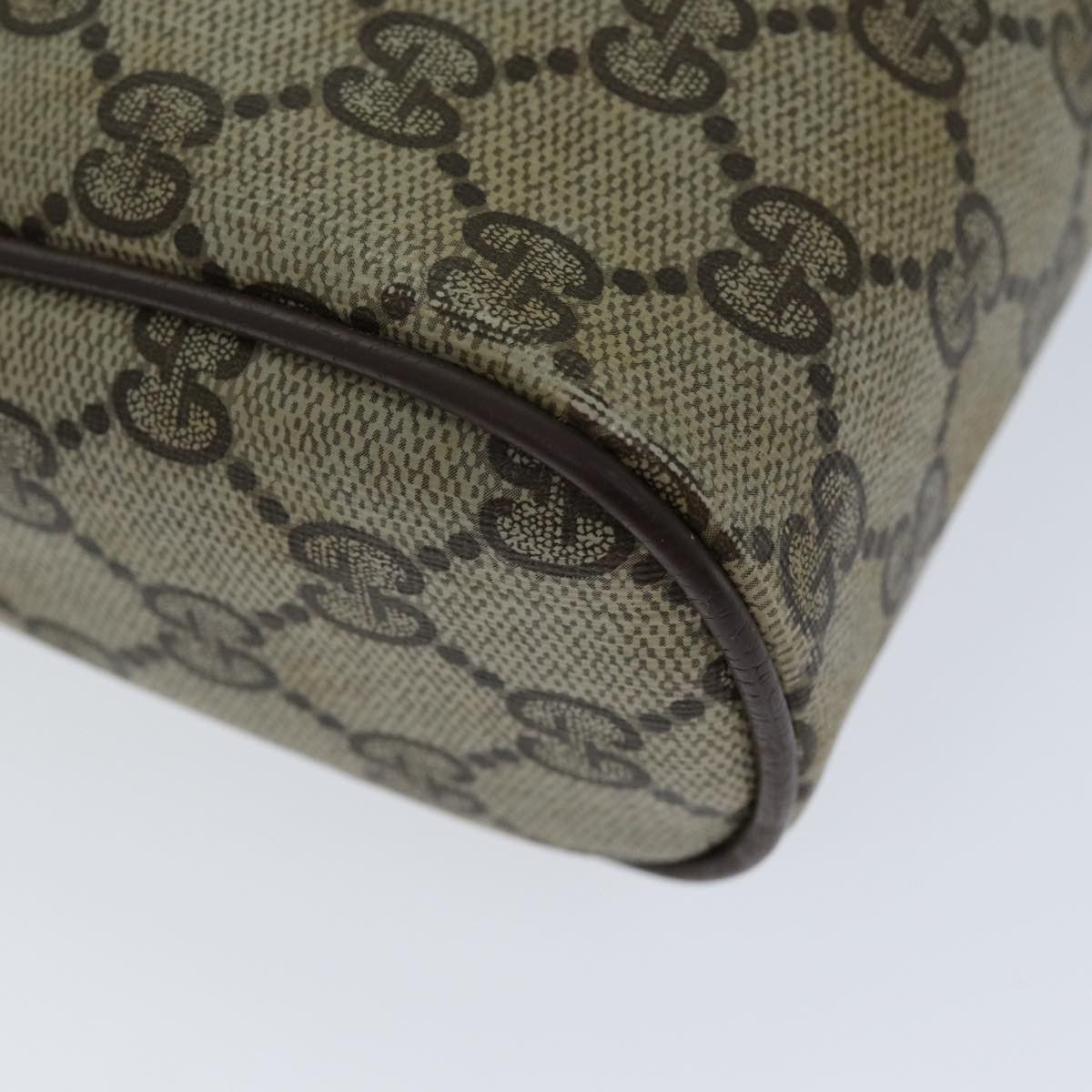 Gucci Sherry Beige Canvas Clutch Bag (Pre-Owned) Size ONE SIZE - 8 Thumbnail