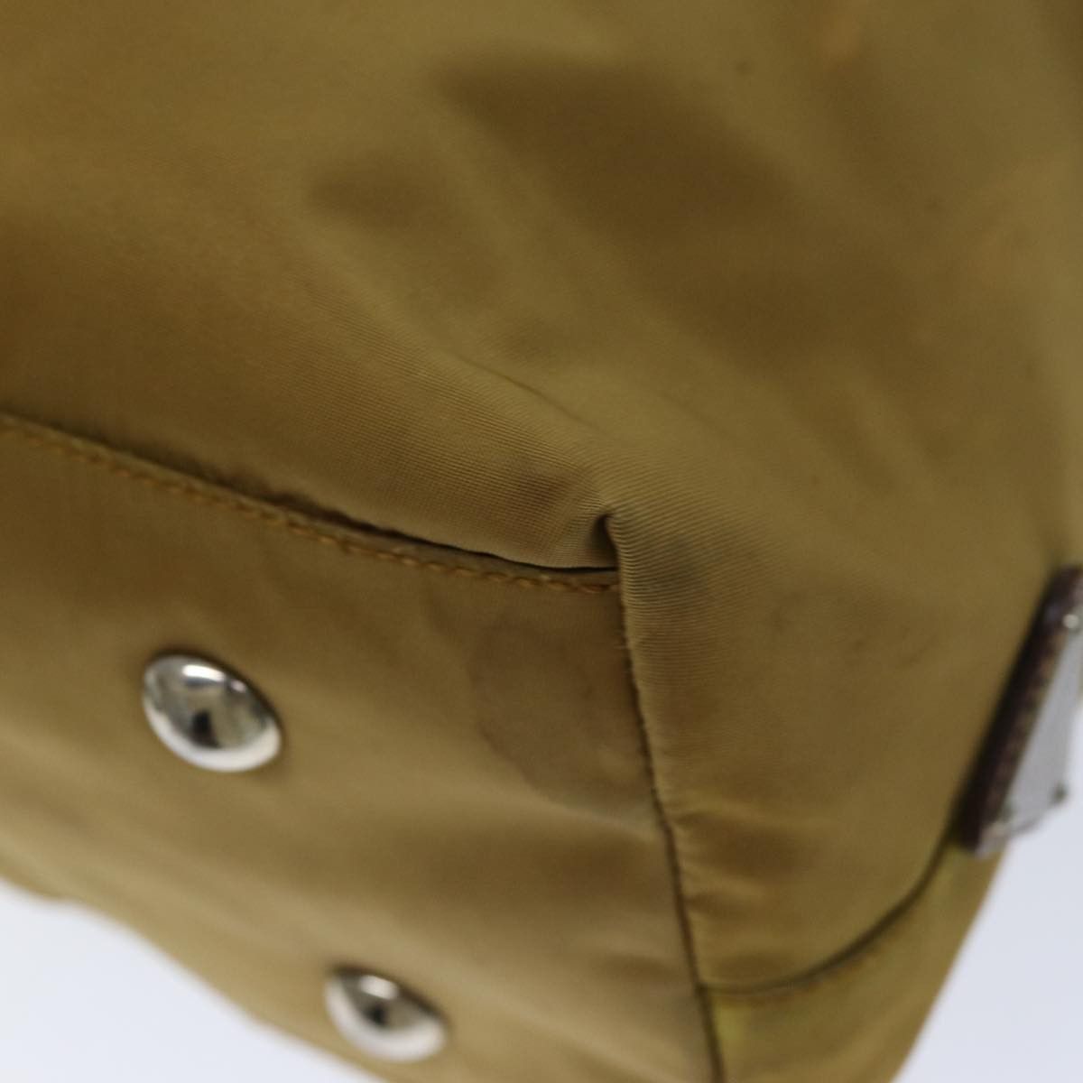 Prada Tessuto Khaki Synthetic Handbag (Pre-Owned) Size ONE SIZE - 16 Thumbnail