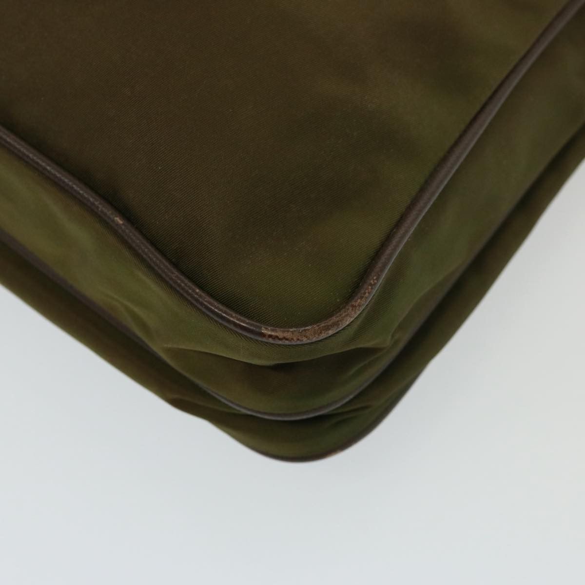 Prada Tessuto Khaki Synthetic Shoulder Bag (Pre-Owned) Size ONE SIZE - 17 Thumbnail