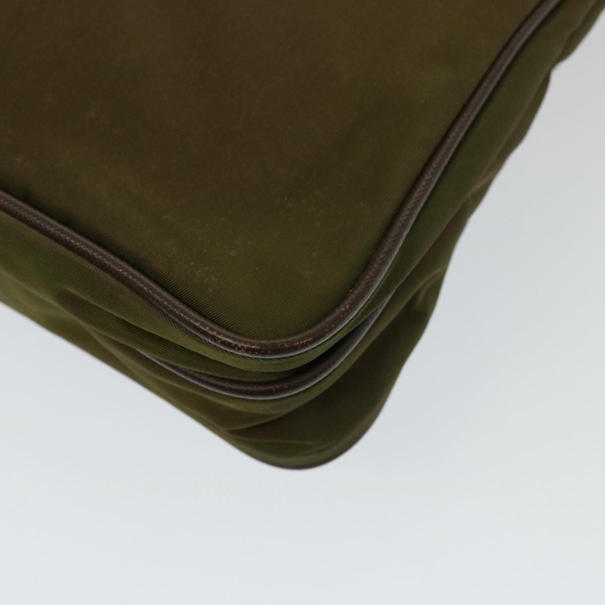 Prada Tessuto Khaki Synthetic Shoulder Bag (Pre-Owned) Size ONE SIZE - 20 Thumbnail