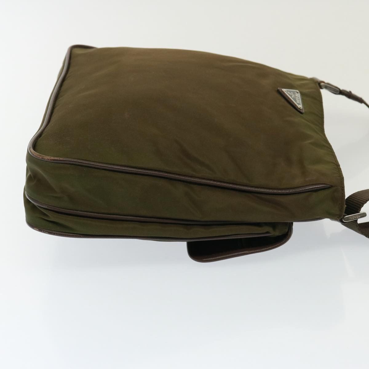 Prada Tessuto Khaki Synthetic Shoulder Bag (Pre-Owned) Size ONE SIZE - 11 Thumbnail