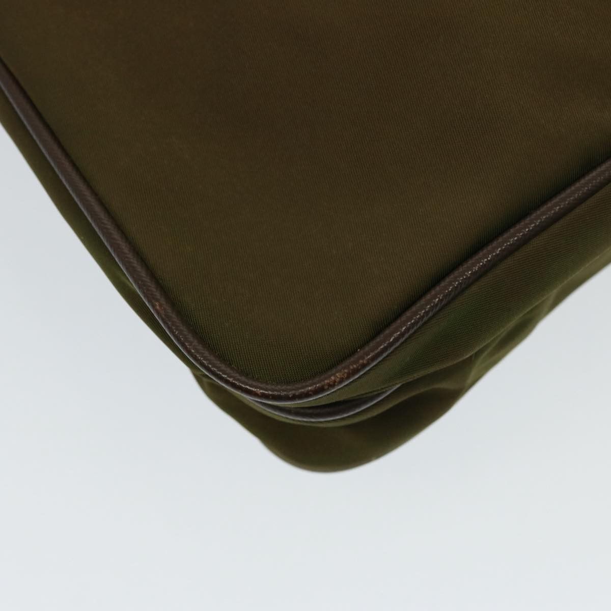 Prada Tessuto Khaki Synthetic Shoulder Bag (Pre-Owned) Size ONE SIZE - 9 Thumbnail