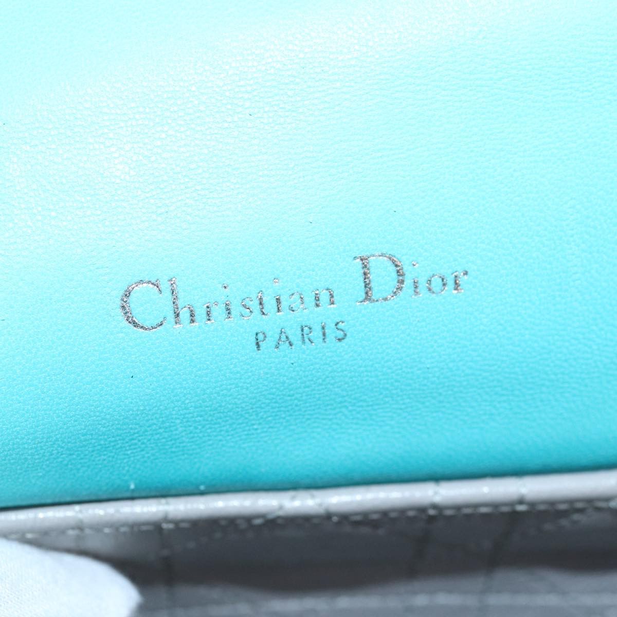 Dior Miss Blue Leather Clutch Bag (Pre-Owned) Size ONE SIZE - 9 Thumbnail
