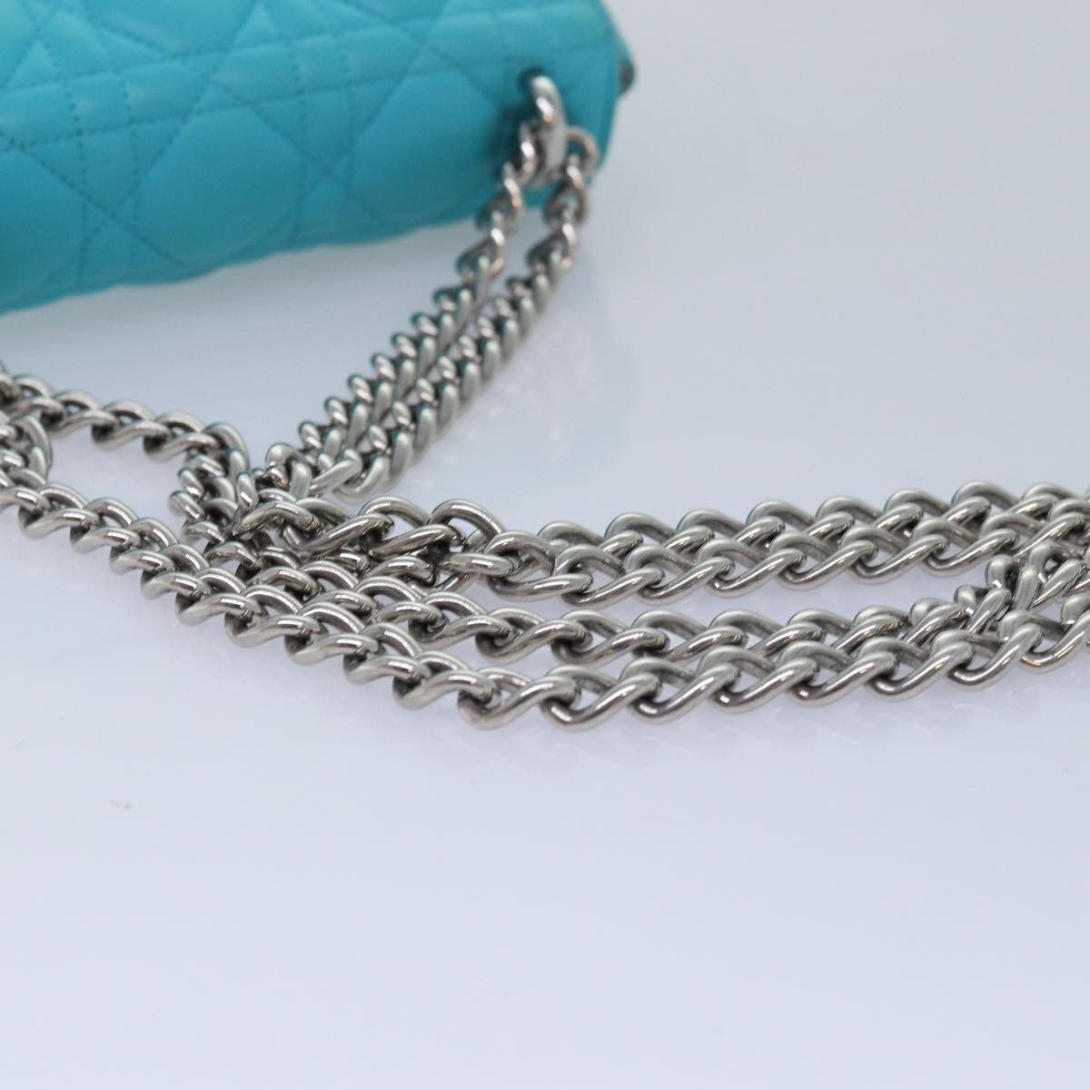Dior Miss Blue Leather Clutch Bag (Pre-Owned) Size ONE SIZE - 13 Thumbnail