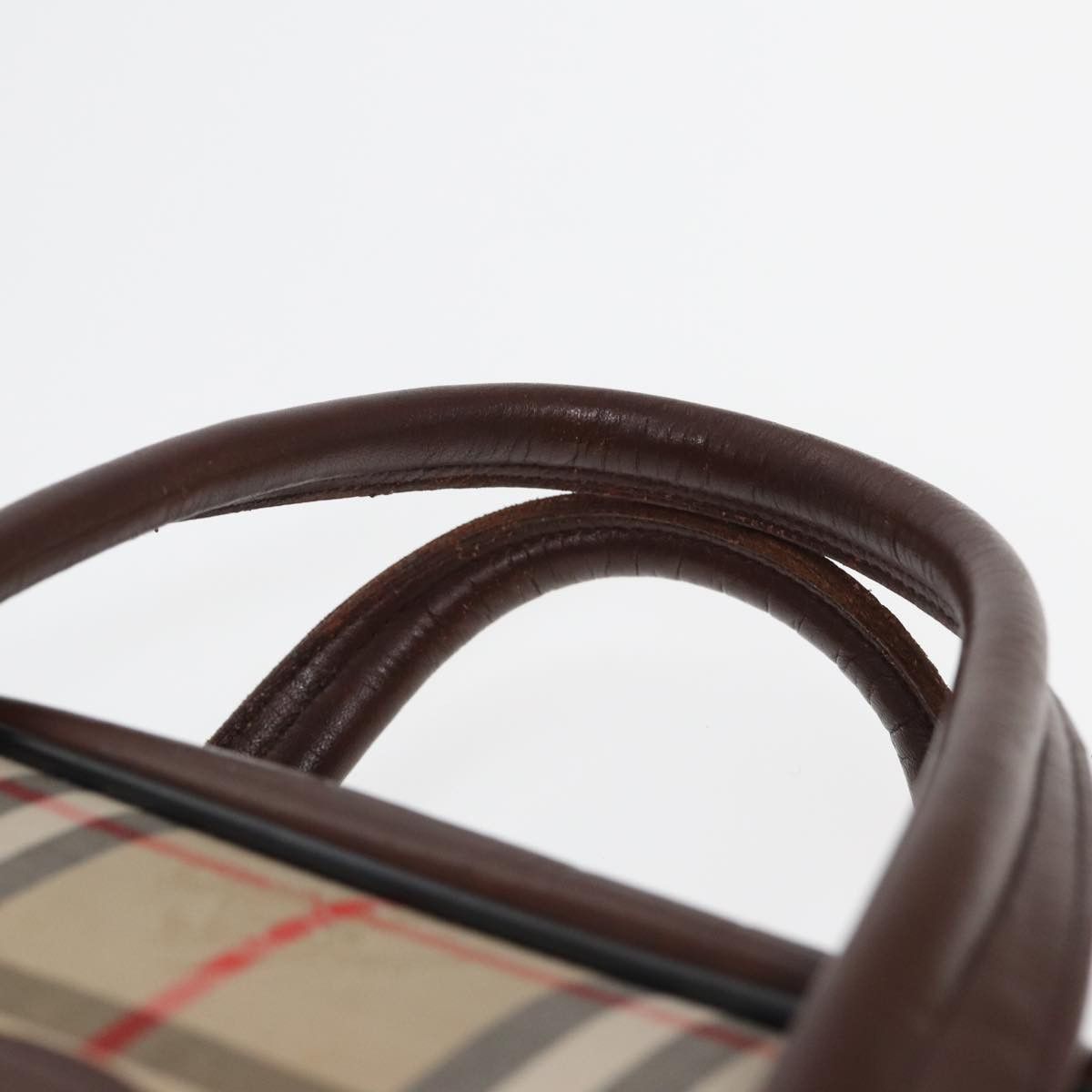 Burberry Nova Check Beige Canvas Handbag (Pre-Owned) Size ONE SIZE - 13 Thumbnail