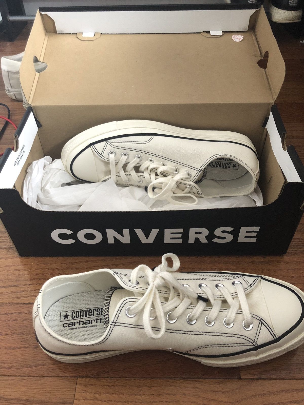 Converse x carhartt chalk best sale