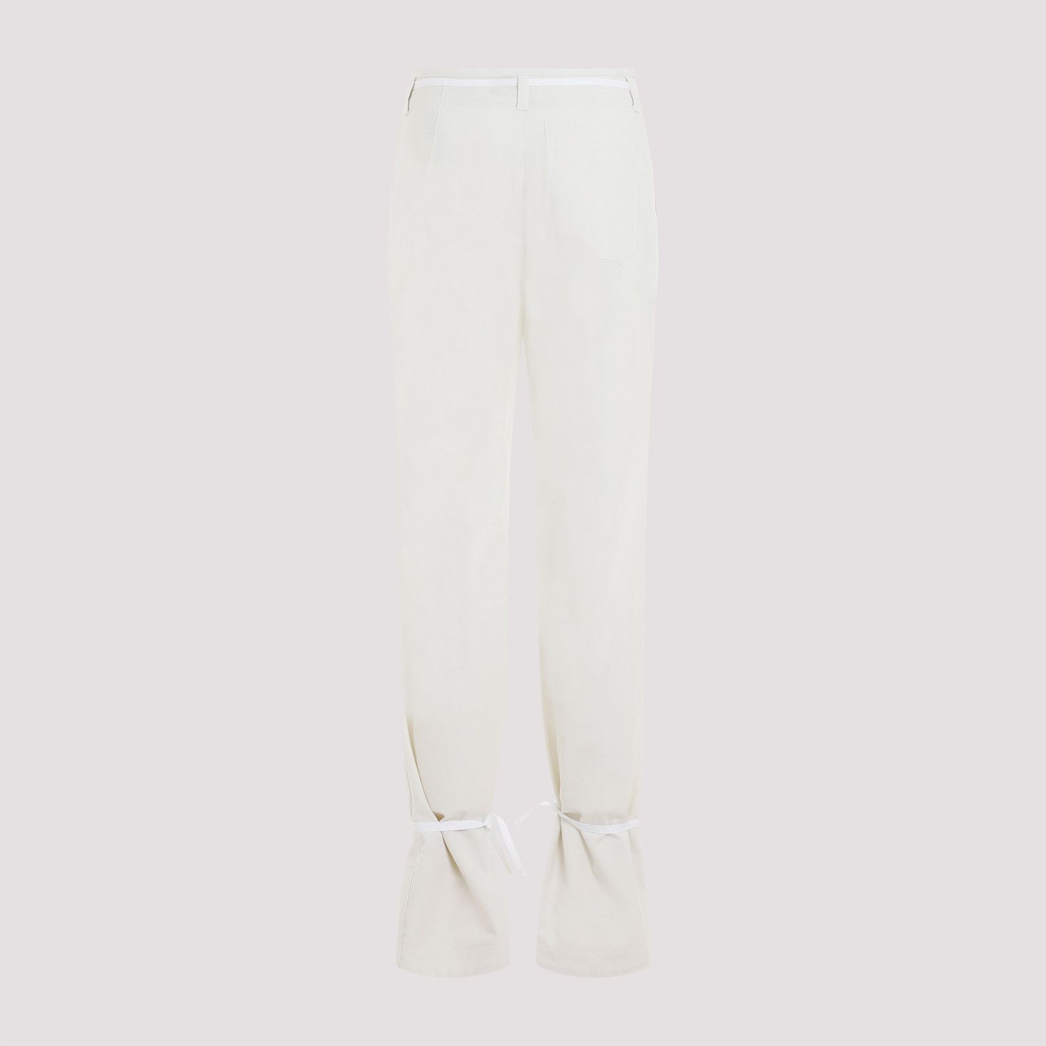 Lemaire Lemaire Straight Pants With Strings Size 28" / US 6 / IT 42 - 2 Thumbnail