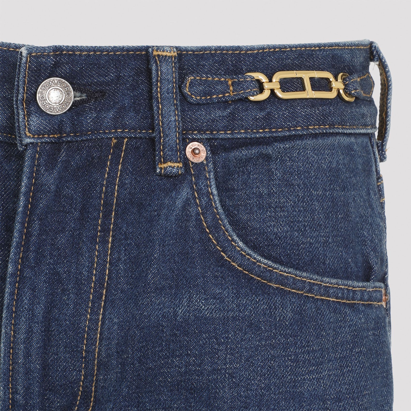 Tom Ford Tom Ford Straight Jeans Size 26" / US 2 / IT 38 - 3 Thumbnail