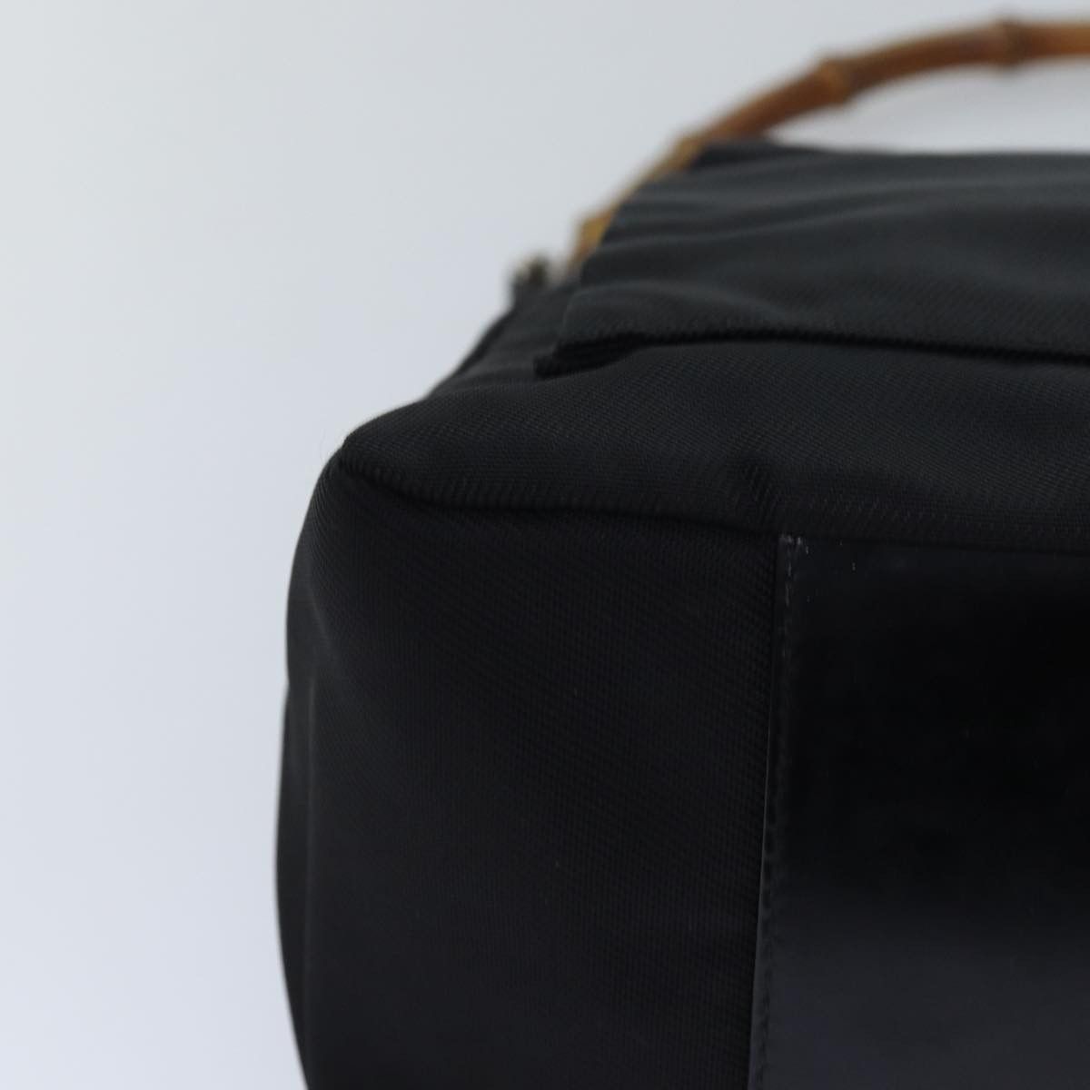 Gucci Bamboo Black Leather Handbag (Pre-Owned) Size ONE SIZE - 12 Thumbnail